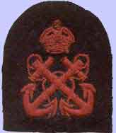Upper left sleeve insignia petty officer