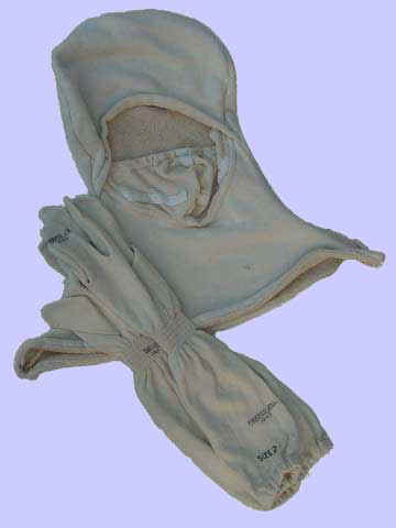 Anti-Flash Cap and Gungloves