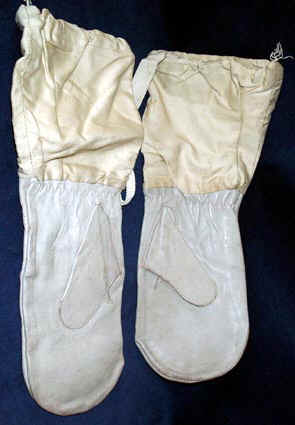 Leather winter gungloves