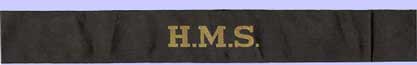HMS cap tally